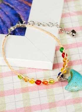 民族风学生拉菲草手工编织元宝