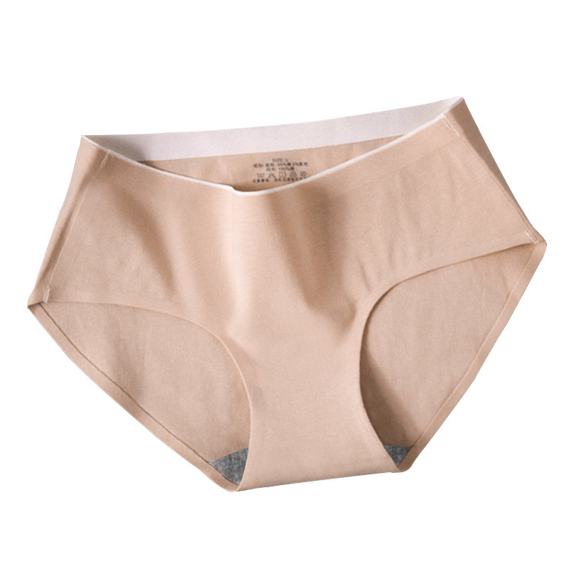 初纯无痕纯棉抗菌全棉中腰女士内裤 初纯内裤