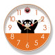 Automatic time, minute and second correct living room clock