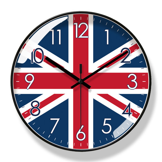 Yipula 6218 British wall clock living room fashion home