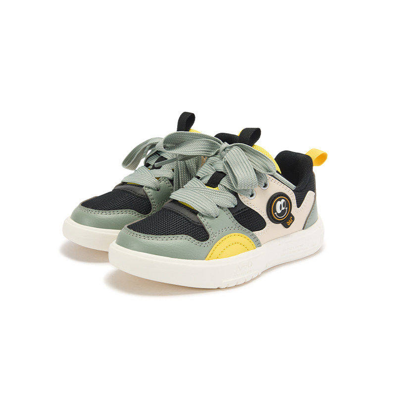 361男童网面滑板鞋粘扣新品2026春秋小童软弹卡通休闲鞋K72614701,淘宝优惠券,粉丝福利购,淘宝优惠卷