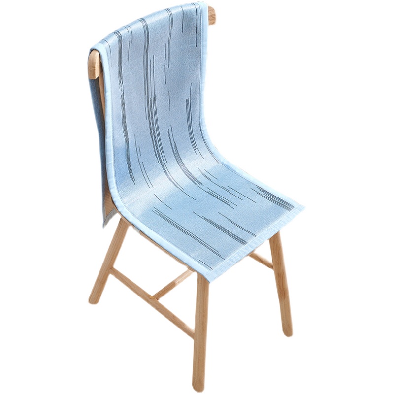 冰丝藤一体椅子垫透气夏季新款凉坐垫防滑水洗垫子靠垫款简约现代