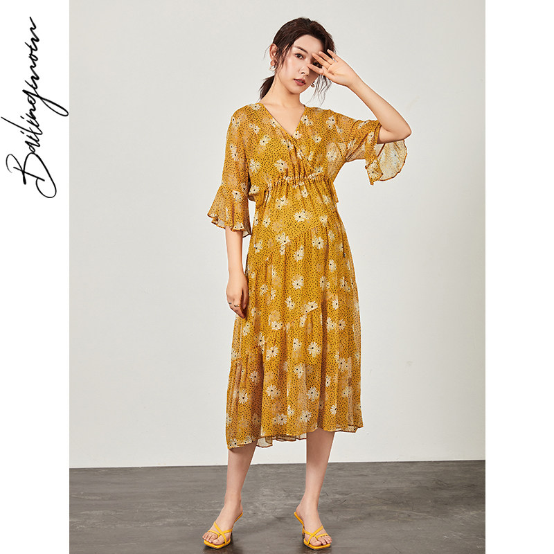  百伶妈妈连衣裙