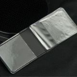 Индивидуальный чехол для водительских прав из ПВХ, ультратонкий картхолдер, комплект, 2 в 1, делается под заказ