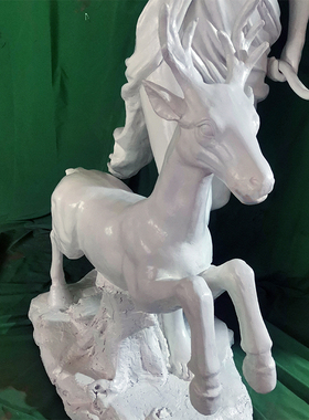 大型希腊神话人物雕塑狩猎