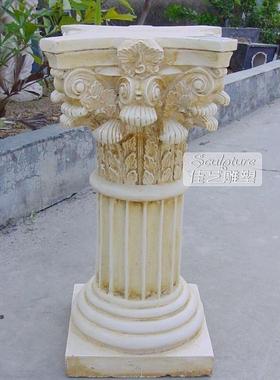 欧式风罗马柱雕塑艺术品可定制