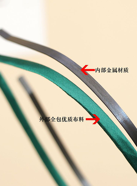 发箍头箍细包布金属韩版多色