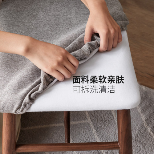 百伦沙实木化妆凳梳妆凳软包凳子黑胡桃木板凳方凳换鞋凳舒适久坐 - 图2