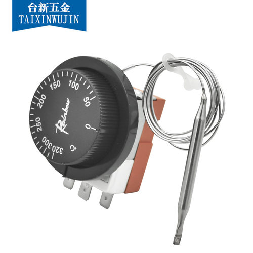 正品韩国彩虹进口旋钮温控开关TS-120S温度控制器TS-320S TS-200s - 图2