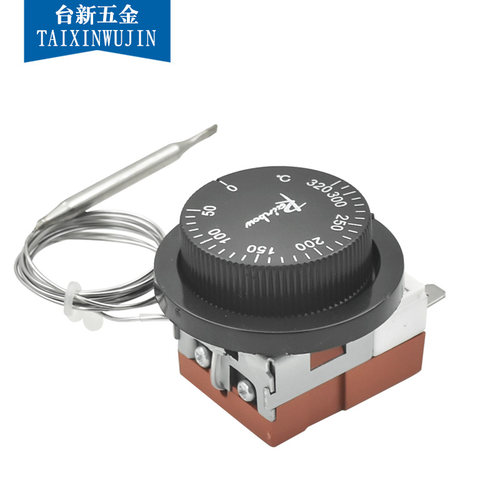正品韩国彩虹进口旋钮温控开关TS-120S温度控制器TS-320S TS-200s - 图1