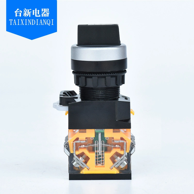 正品双科选择按钮开关LAY50-22D-20XS转换旋钮开关 3档自锁,淘宝优惠券,粉丝福利购,淘宝优惠卷