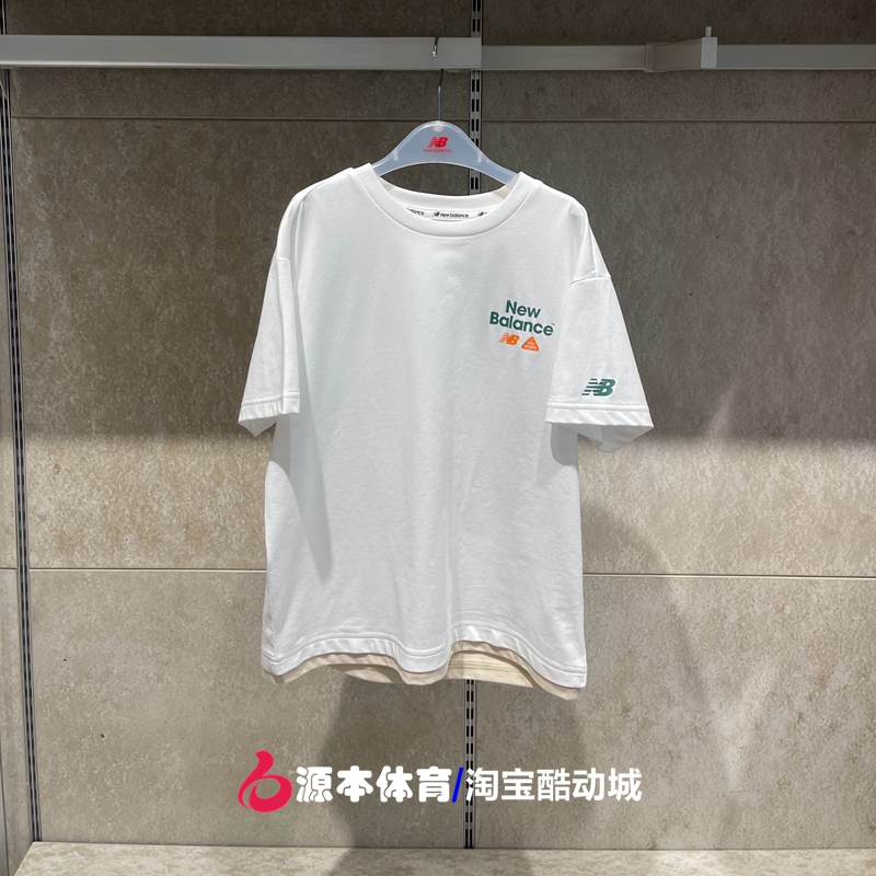 New Balance NB男女童装24夏季新款凉感中性圆领短袖T恤7EE25033 - 图0