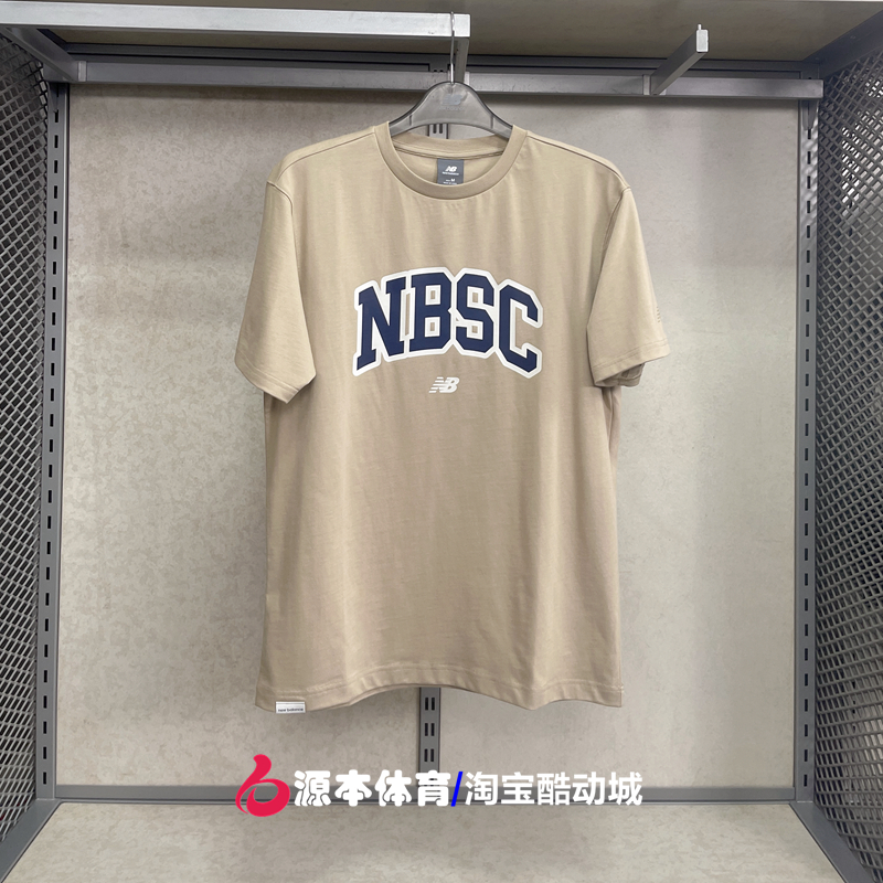 NEW BALANCE/ NB24新款圆领透气短袖运动时尚休闲男女T恤AMT42322