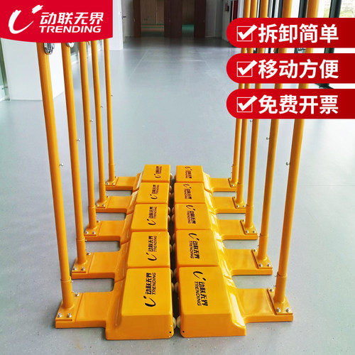 羽毛球网架室内匹克球气排球网柱移动户外球网柱球馆专业比赛网架 - 图3