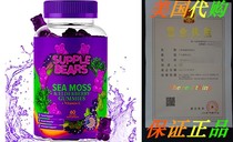SupéleBears Irish Sea Moss Elderberry Gummies-Vit