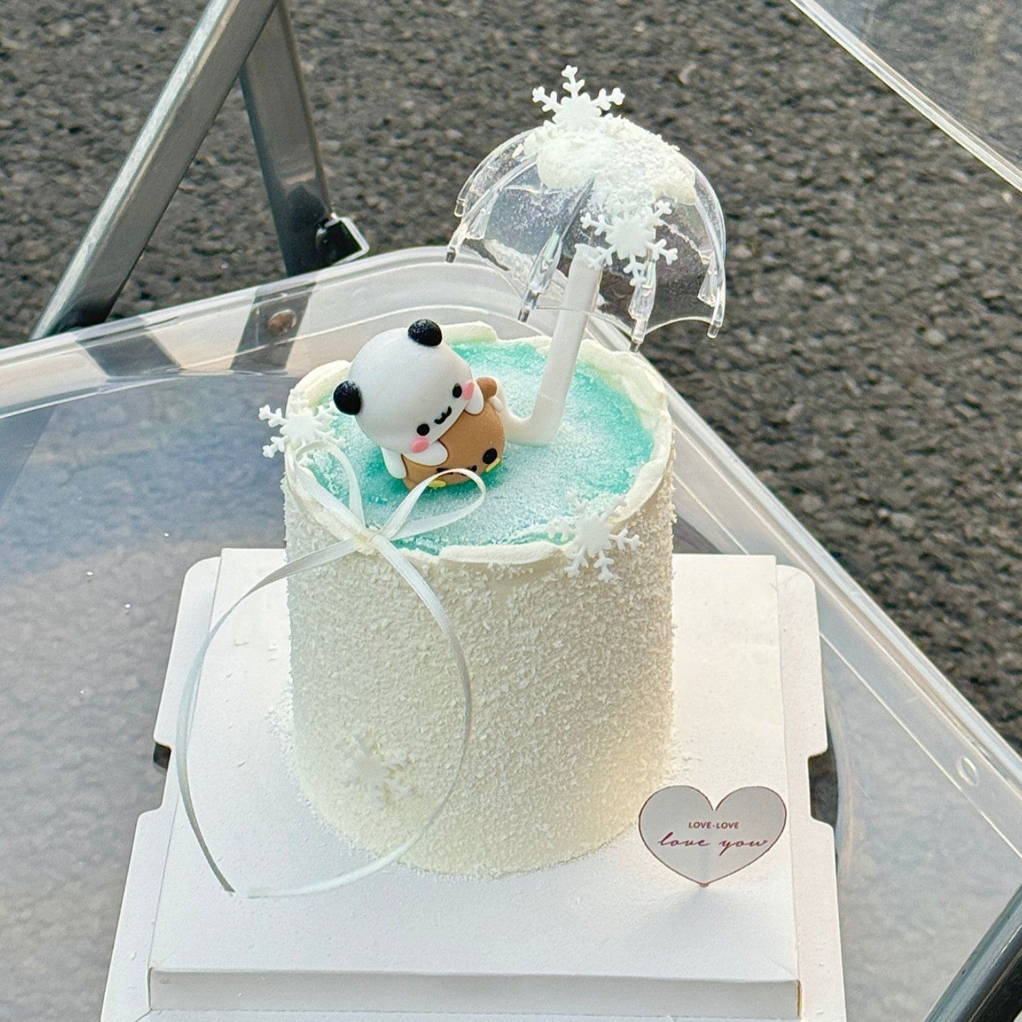 2.14情人节为爱雨伞一二布布蛋糕装饰摆件爱心love卡片烘焙插牌,淘宝优惠券,粉丝福利购,淘宝优惠卷