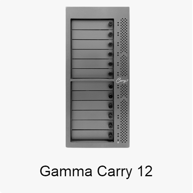 ACCUSYS/世仰 Gamma Carry 12盘位移动便携后期制作雷电3存储阵列系统含216TB西数（红盘PRO硬盘）-图2