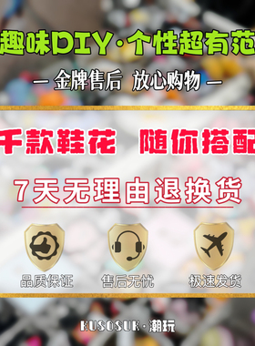 洞洞鞋鞋花 适配Crocs鞋装饰品 史努比卡通狗狗鞋扣diy鞋花配件