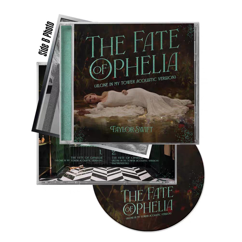 正版 霉霉新专辑Taylor Swift The Fate of Ophelia 奥运单曲CD - 图0