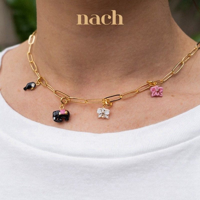 【官方授权】NACH娜趣梨鸡巨嘴鸟鹦鹉小熊猫兔吊坠 DIY手项链耳钉,淘宝优惠券,粉丝福利购,淘宝优惠卷