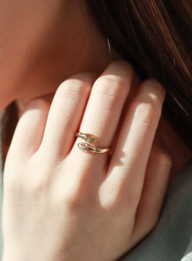 法国小众设计师waekura活口戒指