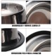 Pet steel basin with thick anti-slip bottom for cats and dogs