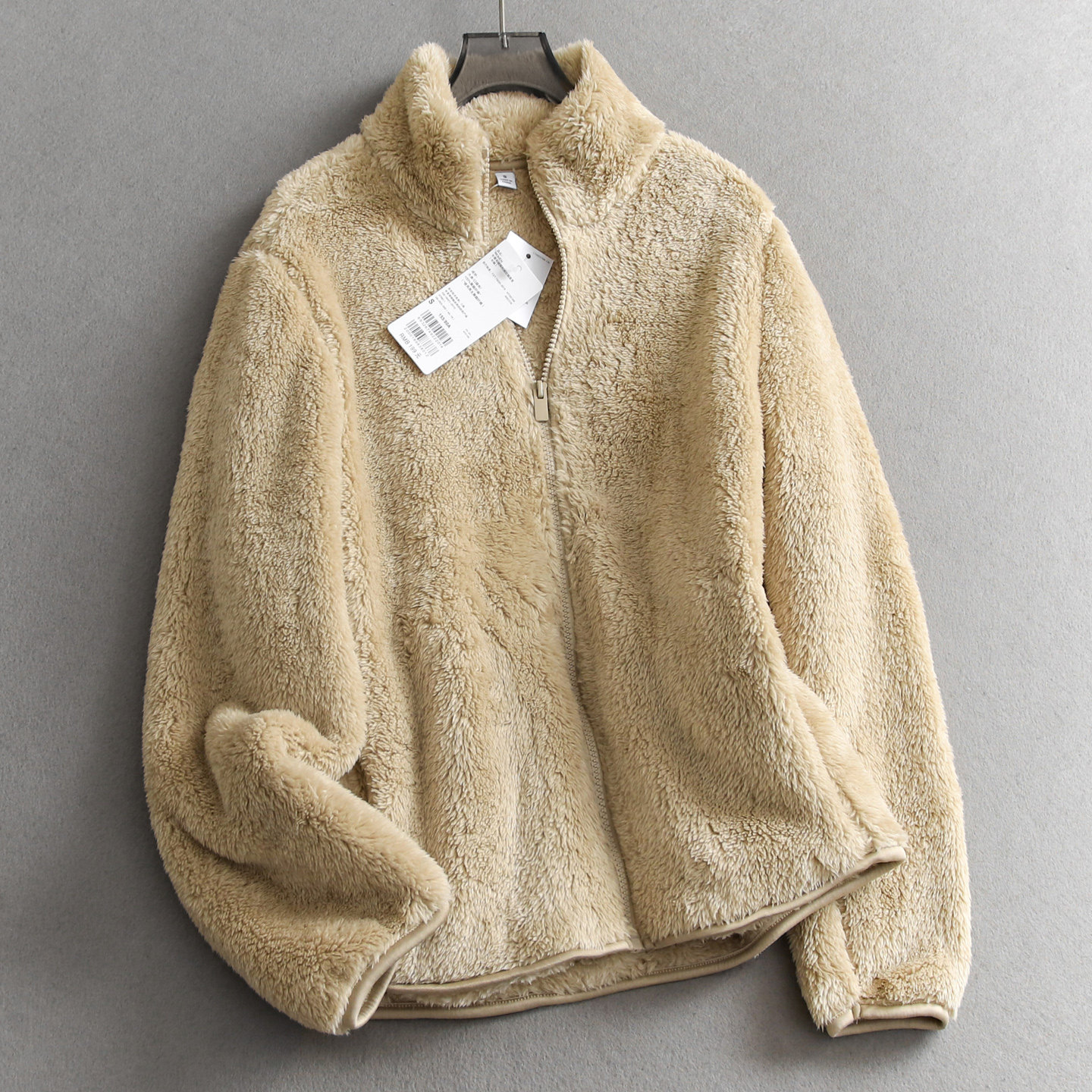 双面御寒！加厚长绒珊瑚绒防风高领抓绒保暖长袖摇粒绒女外套M812,淘宝优惠券,粉丝福利购,淘宝优惠卷