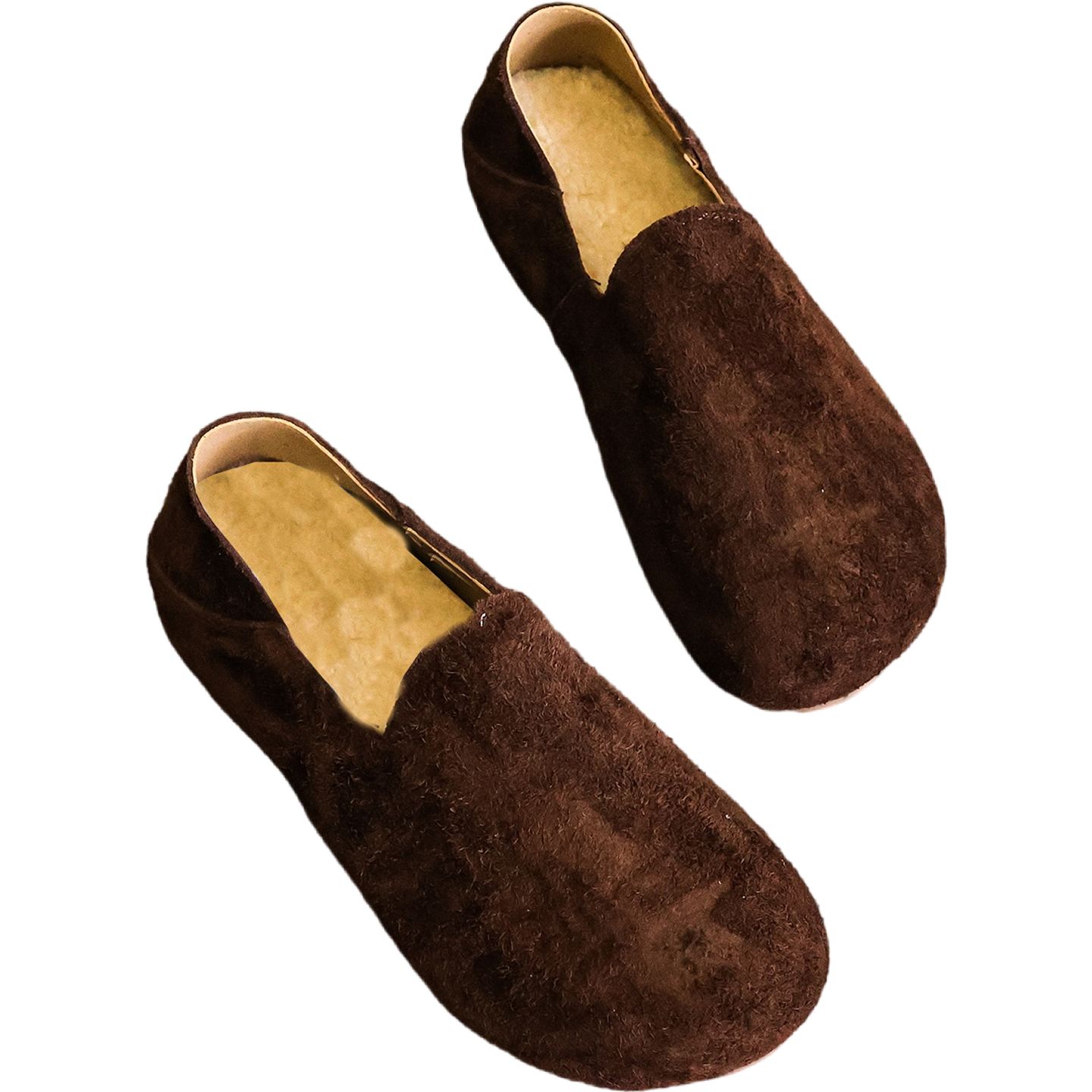 平底圆头单鞋女2025秋季新款一脚蹬豆豆鞋复古磨砂真皮勃肯鞋N710,淘宝优惠券,粉丝福利购,淘宝优惠卷