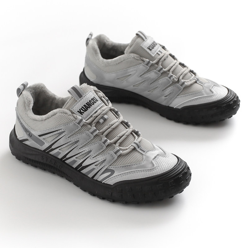 加绒棉鞋户外徒步登山鞋冬季加厚保暖防滑耐磨男士休闲运动鞋G257,淘宝优惠券,粉丝福利购,淘宝优惠卷