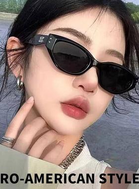 小框猫眼墨镜防紫外线偏光防晒