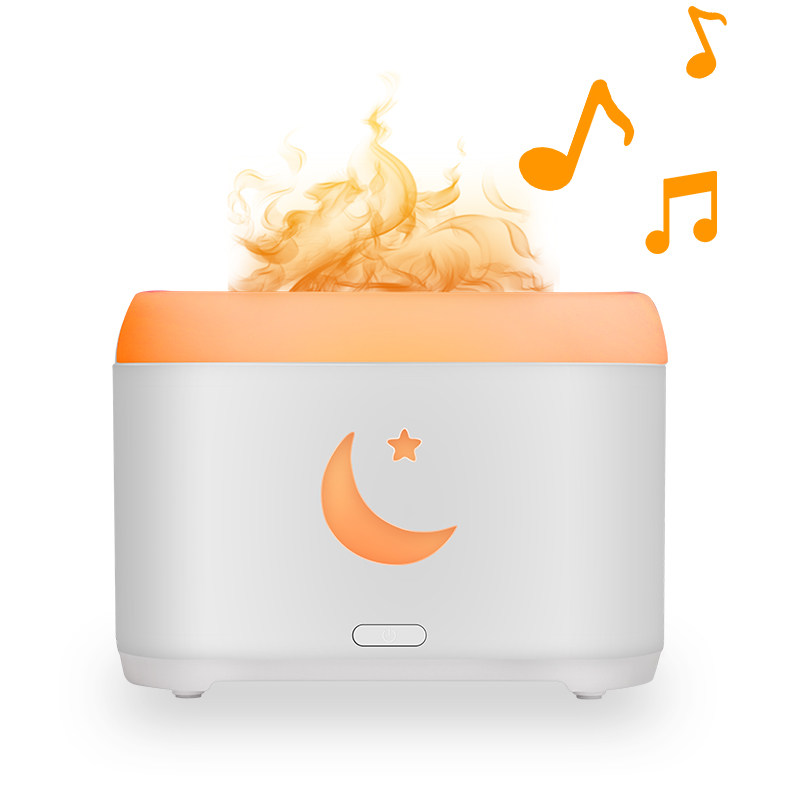 Новый продукт Star Moon USB Music Simulation вулкан пламя ароматерапия ночной свет плюс мокрый расширение машина