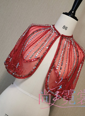 出租礼服披肩遮手臂女气质亮闪