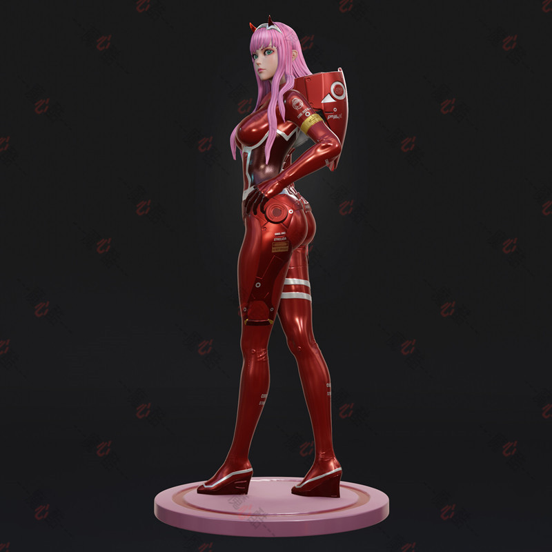 3D打印模型STL文件格式动漫游戏女性人物角色高精度合集075