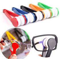 Home multifunction Carry-type glasses wipe glasses Clean wipe cloth cleaning brushes leave no trace portable