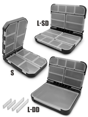 LUREHOLIC加强型 路亚小配件收纳盒 别针盒 附件盒鱼钩盒亮片钓鱼 - 图0
