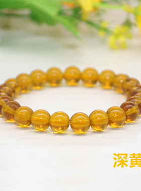 跨境饰品玻璃水晶彩手链赠品时尚人造水晶手串女旅游网店礼品