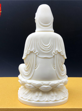 象牙果净瓶观音佛像摆件观世音菩萨保平安汽车装饰品供奉招财