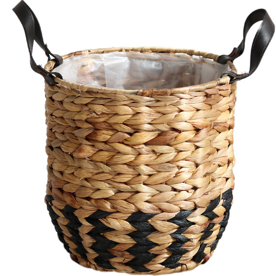Green plant set pot decorative ornaments Nordic simple flower basket