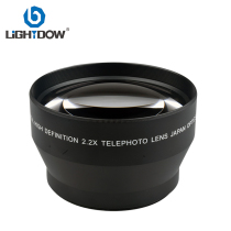 67MM 2 2x double-fold lens add-on lens Doubling lens suitable for the set focal lens Lightdow