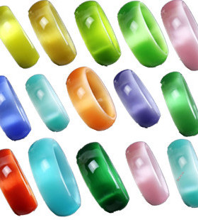 七彩礼品水晶猫眼情人节礼品手镯