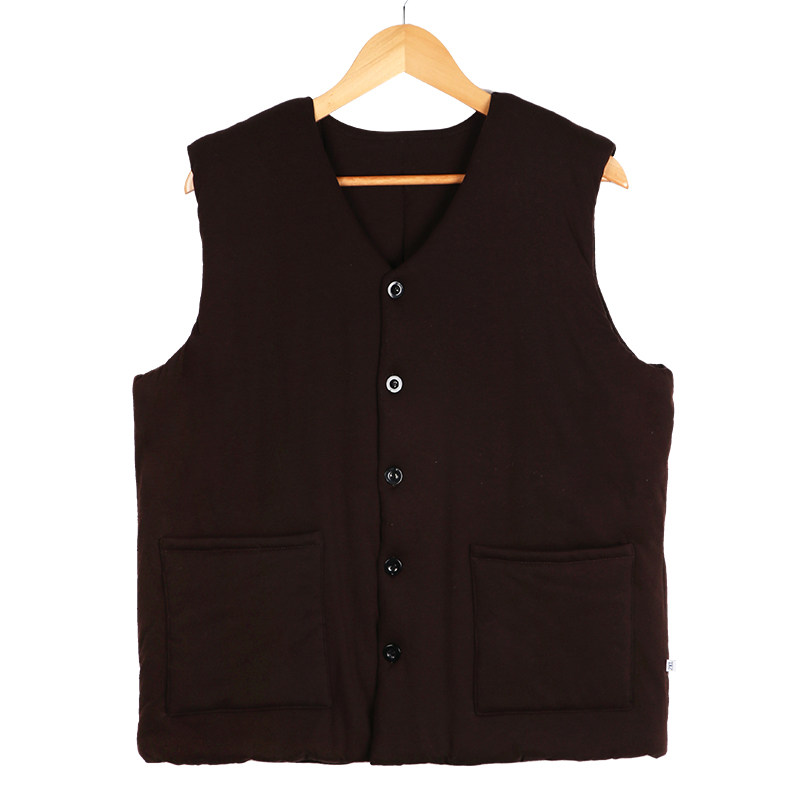 中老年加厚保暖纯棉花马甲男士秋冬季坎肩背心居家外穿马夹口袋款,淘宝优惠券,粉丝福利购,淘宝优惠卷