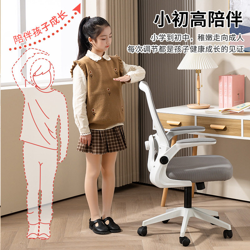 学习椅子久坐电脑椅家用办公椅舒适人体工学书房书桌学生椅子靠背,淘宝优惠券,粉丝福利购,淘宝优惠卷