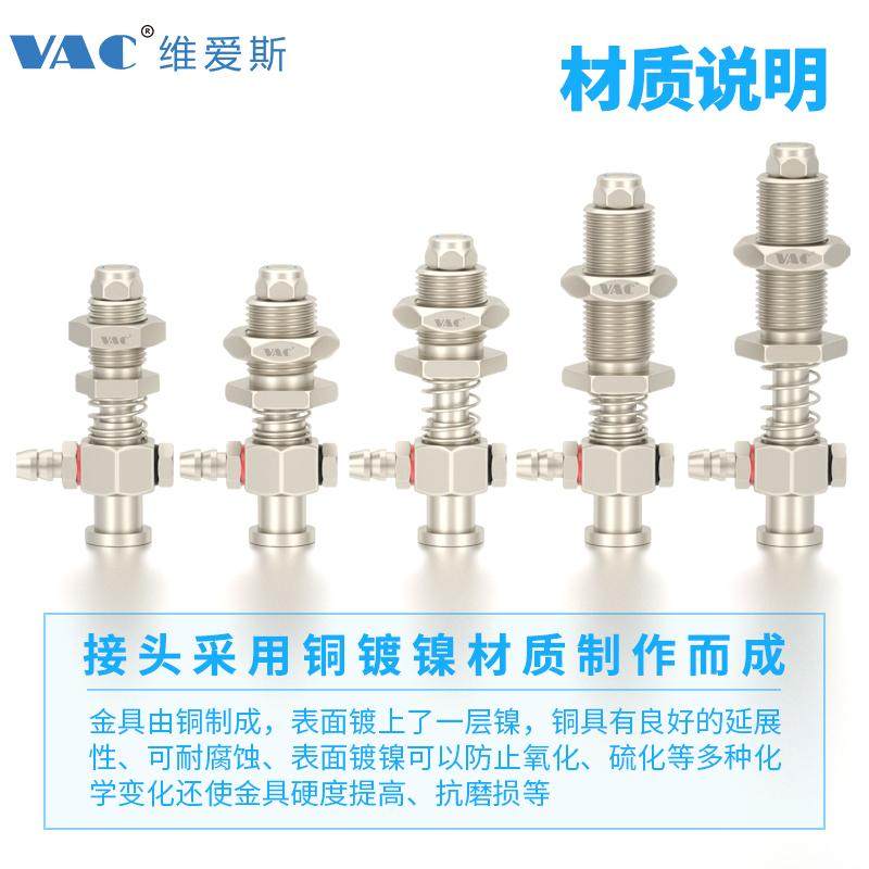 VT11/TB11系列大头堵一边进气金具支架45-150长M10/M12/M10B/M12B - 图1