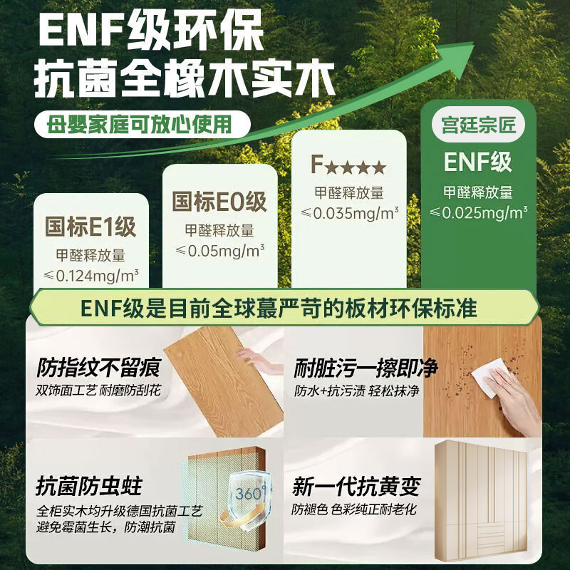 2025新款奶油风白色全实木衣柜原木橡木家用卧室四五六门定制尺寸,淘宝优惠券,粉丝福利购,淘宝优惠卷