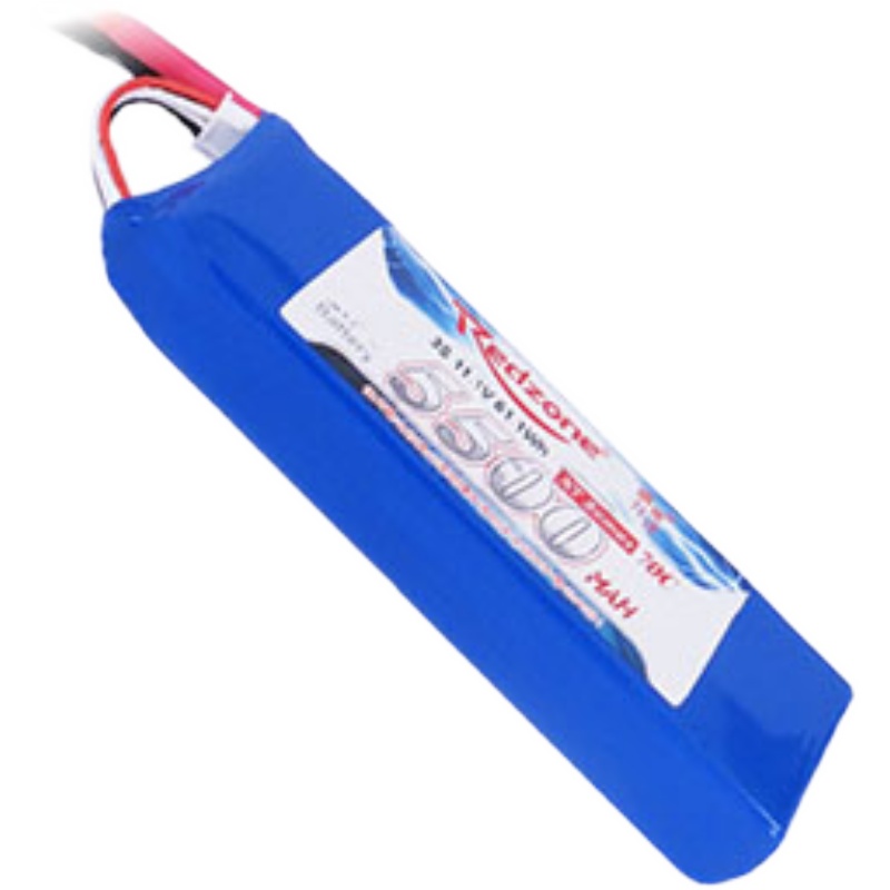 富力电池Redzone lipo 70C 5500mAh 11.1V航模锂电池3S电池-图3