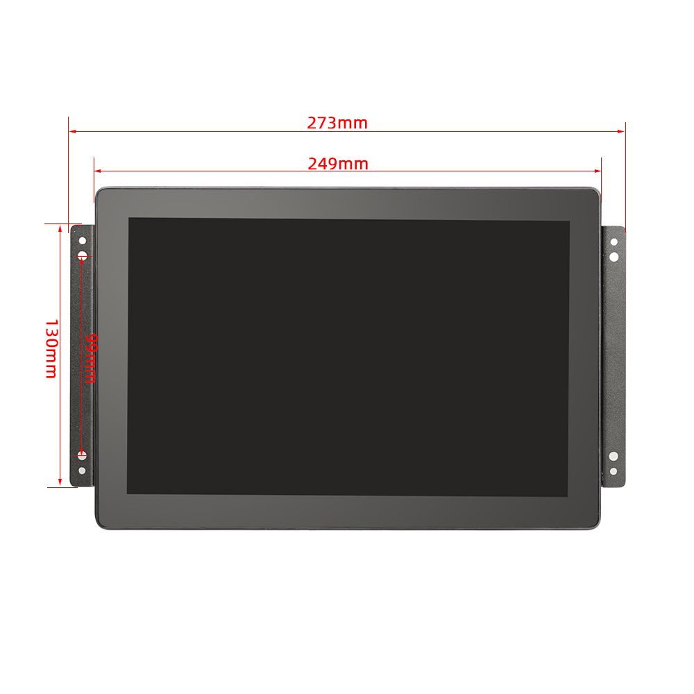 8/10寸嵌入式一体机亮度电容触摸显示屏工控监视机柜移动显示器 - 图3