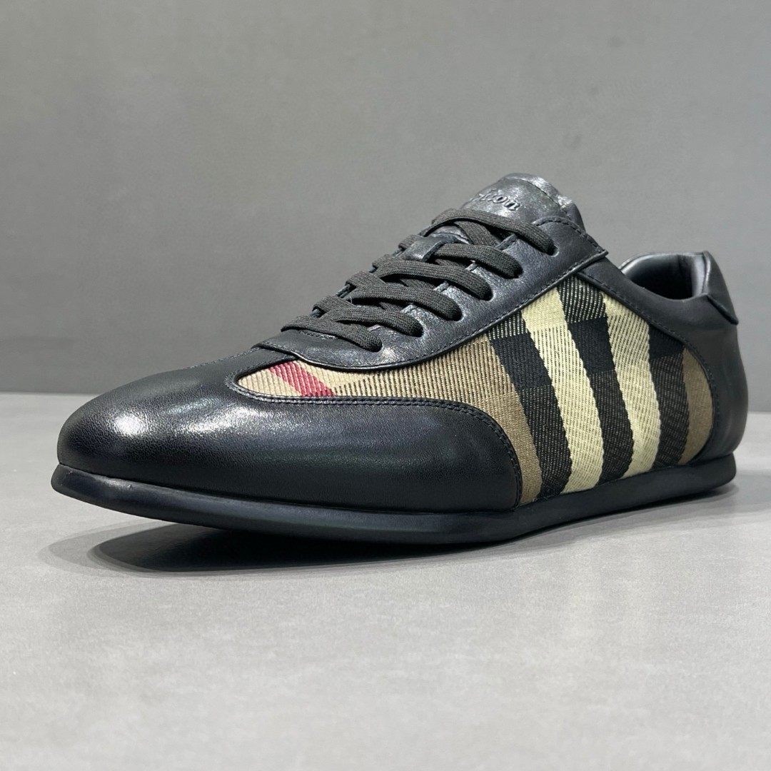 2025夏季新款头层牛皮加布男士黑色德迅鞋低帮百搭英伦休闲平板鞋,淘宝优惠券,粉丝福利购,淘宝优惠卷