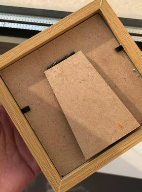 海边天然贝壳海螺diy标本框手工礼物纪念画框中空正方形简约相框