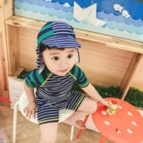 Детский быстросохнущий купальник для мальчиков, в корейском стиле, защита от солнца