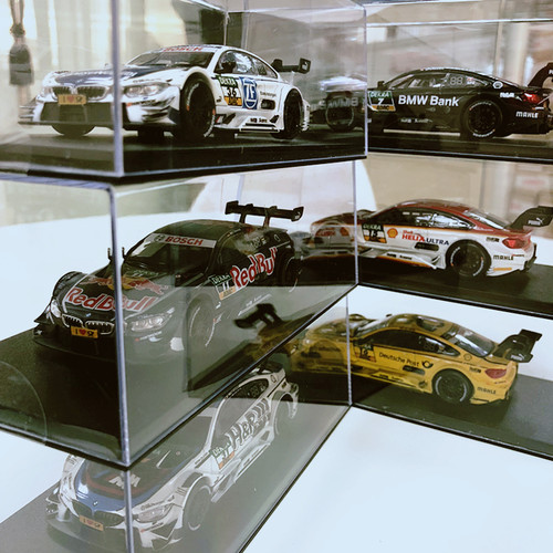 m4赛车DTM模型仿真改装车合金车模1:43汽车摆件中控台装饰收藏 - 图2